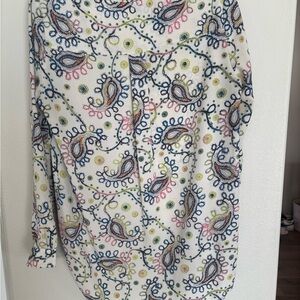 Colorful Paisley Blouse